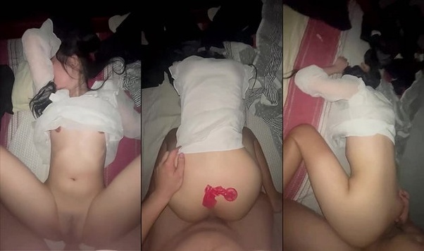 Lúc em đang sướng anh lén tháo bao ra địt trần xuất tinh đầy lồn em cũng cam chịu